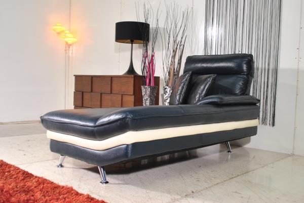 １円送料無料アウトレット展示品モダン訳あり本革シェーズロング