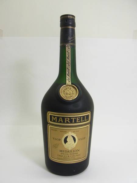 未開封マーテル VSOP メダリオン　1リットル B4 未開栓 マーテル メダリオン VSOP コニャック 1L ご覧いただき
