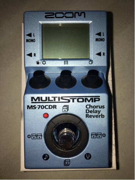【中古美品】ZOOM MULTISTOMP MS-70CDR