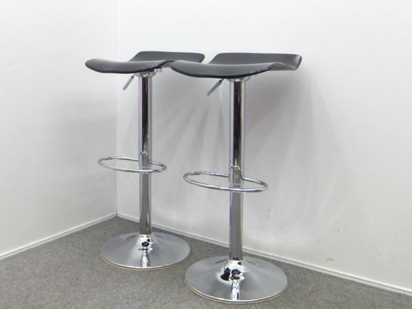 美品 Boconcept ボーコンセプト バースツール 昇降機能 2脚SET