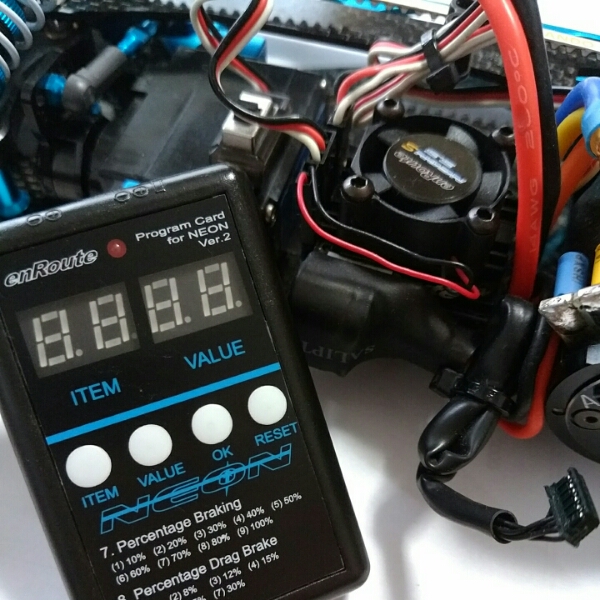 エンルート ブラシレスアンプ NEON-S5.5 （モーターも出品中）