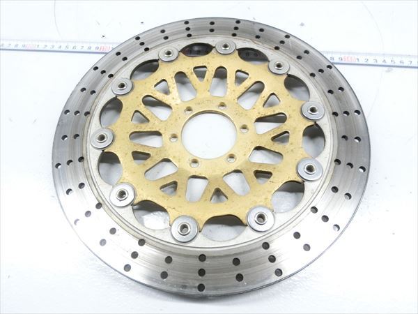 β1104 ホンダ VTZ250 MC15 純正 フロントディスクローター 2026年最新 VTZ250 フロントブレーキディスク ホンダ 純正 中古 バイク部品 MC15
