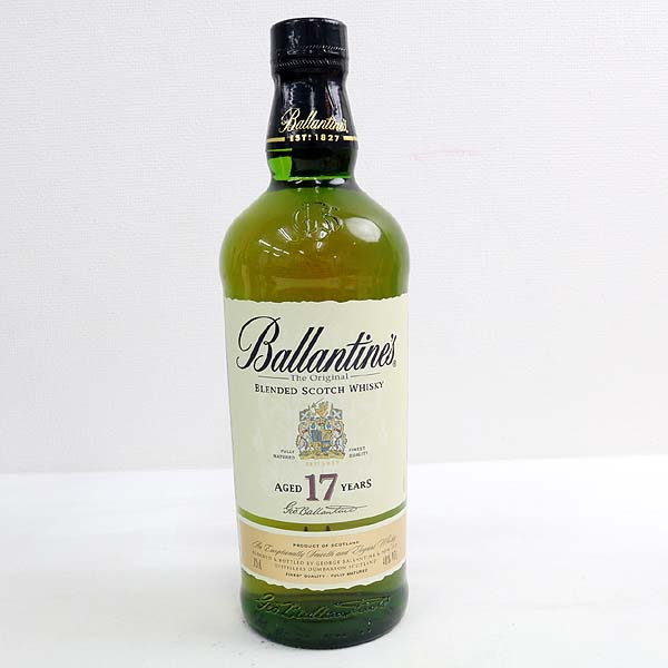バランタイン 17年 Ballantine's 40度 箱付 ウイスキー : 同 古酒 ☆古