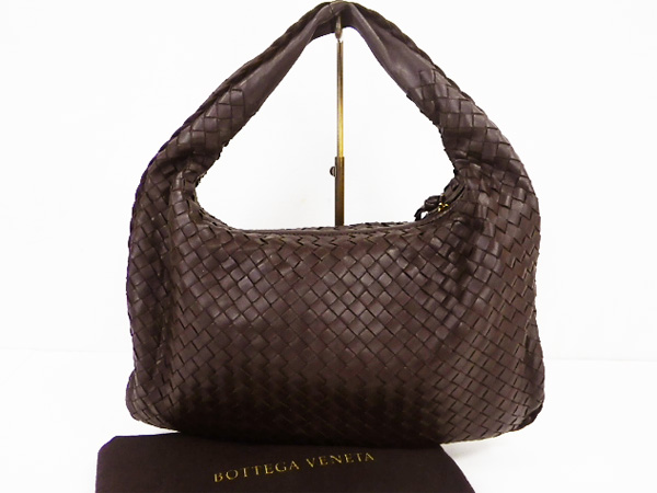 ボッテガヴェネタ イントレ ワンショルダーバッグ 115635 茶色 BOTTEGA 