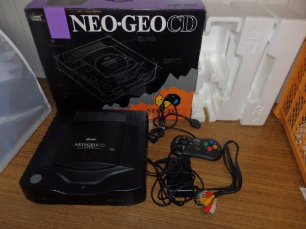 SNK NEOGEO-CD ネオジオCD 本体 箱付　一式　動作OK