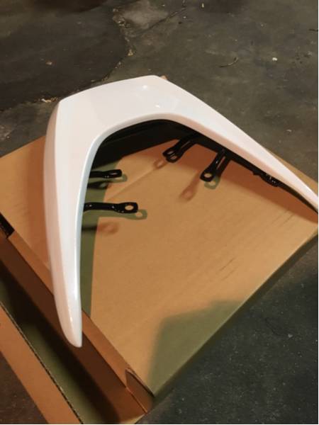 アドレスV50 ZZ リヤスポイラー 新品未使用 羽 2