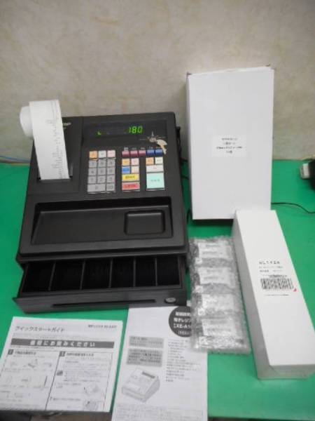 レジスター＊ 電子レジスタ SHARP XE-A107 おまけ付き ◇ SHARP