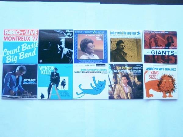 紙ジャケ中古ジャズCD C Basie 他、10枚まとめて！