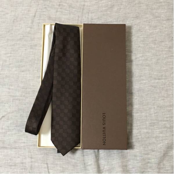 LOUIS VUITTON★ルイ・ヴィトン★ネクタイ★ダミエ★美品