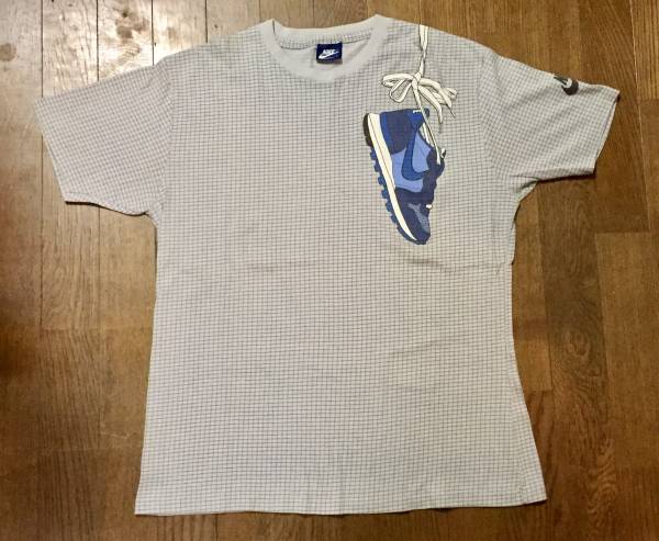 NIKE Tシャツ 80s ヴィンテージ 肩掛け 紺タグ ナイキ tee Jordan 