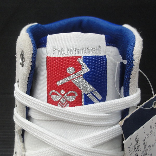 新品hummelヒュンメルSlimmer Stadil High Canvasスリマー27cm白