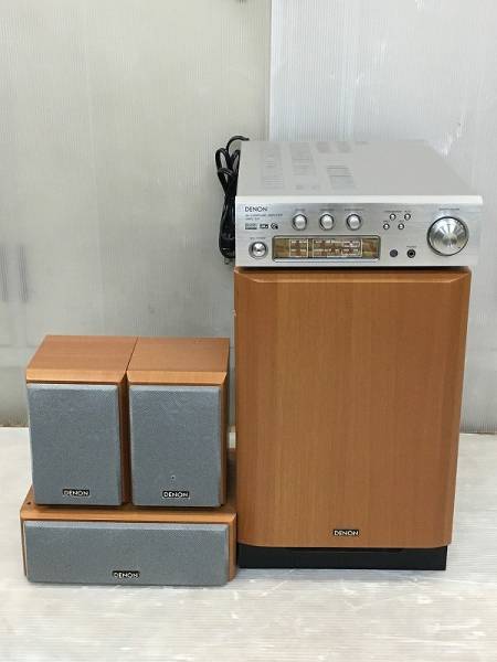 DENON スピーカー　AVサラウンドアンプセット　UAVC-310 DENON UAVC-310 AVサラウンドアンプ/スピーカーセット A130 に興味