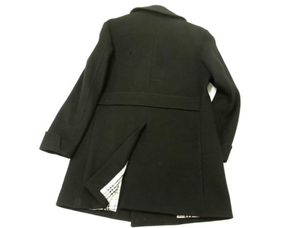 定番，品質保証】 アンゴラ混○バーバリーブラックレーベル Pコート