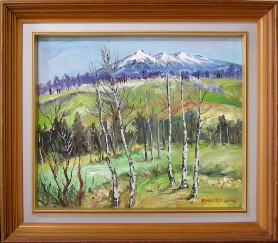 F8 絵画「乗鞍高原」