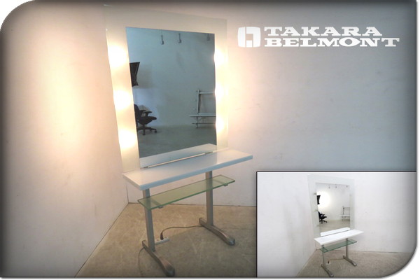 ■タカラベルモント■モダン■ライト付き化粧台/23万/jsk1212e
