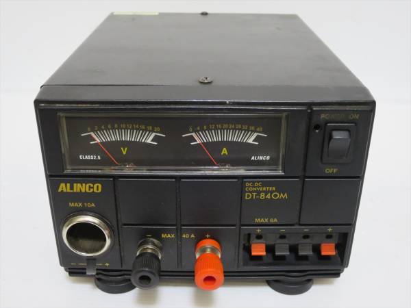 ALINCO DT-840M 40A アルインコ DT-840M☆DC-DCコンバーター（デコデコ