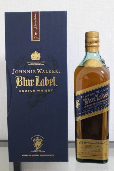 古酒・未開栓】ジョニーウォーカー ブルーラベル 750ml 箱付