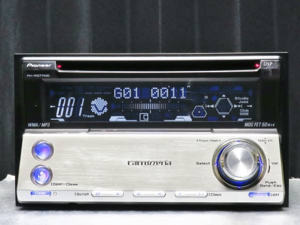 Pioneer Fh-P077MD カーオーディオ WMA/MP3対応 パイオニア FH-P077MD