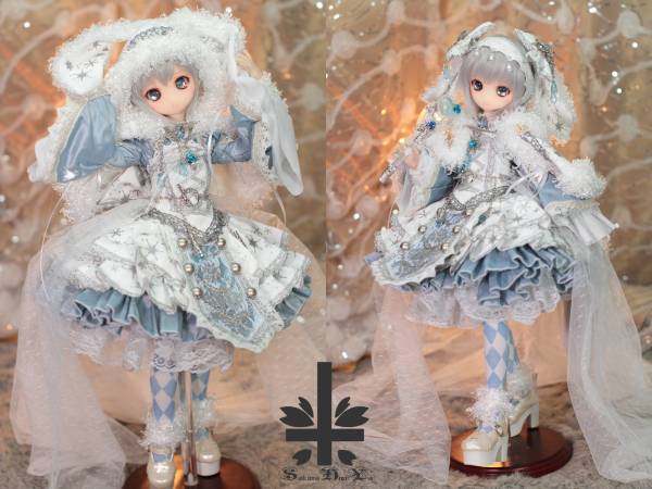 「桜本屋」お洋服+杖 氷霧雪兎 ミニドルフィードリーム S/M/L胸