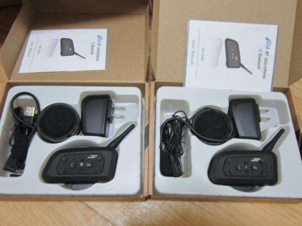 ◆BT Interphphone バイク用インカム 2個セット◆ジャンク扱い
