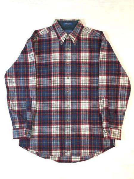 ビンテージUSA製PENDLETONペンドルトンウールシャツ(M)A4858