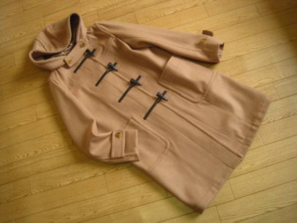 k359.美品【BC STOCK(IENA)】メルトンダッフルコート/ベージュ38