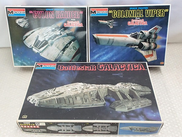 モノグラム宇宙空母ギャラクティカ サイロン・レイダー他[梱0.2]