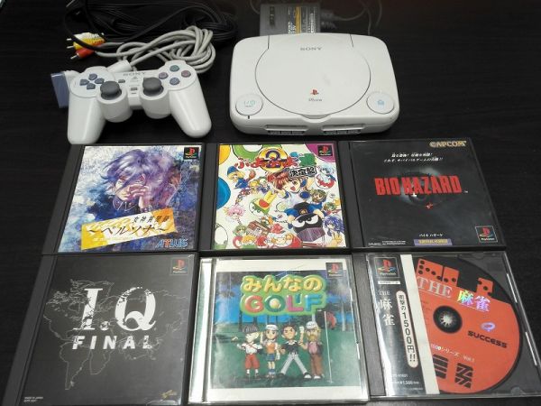 動作確認済 PSone 本体 ソフト6本