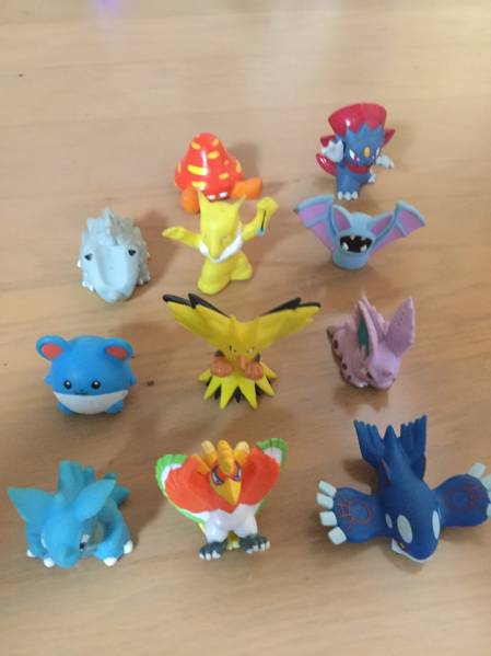 ポケモン ソフビ 指人形 41個 ピカチュウ_2