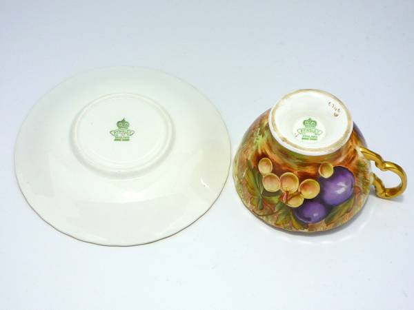 AYNSLEY エインズレイ オーチャード ゴールド カップ＆ソーサー 西洋