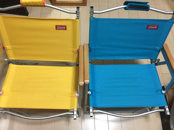 コールマンフォールディングチェア×2脚