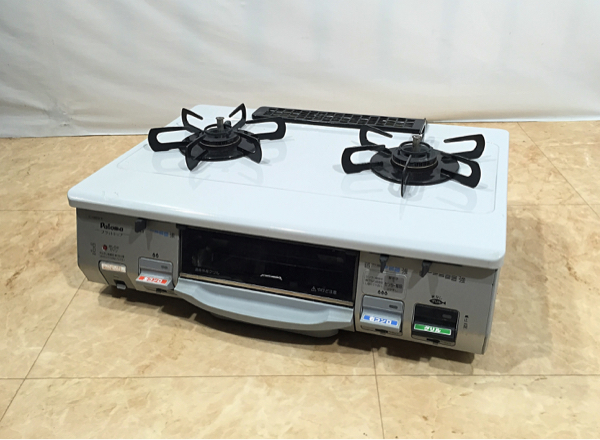 Paloma パロマ ガスコンロ IC-N800V-1R 都市ガス用 フラット (2b