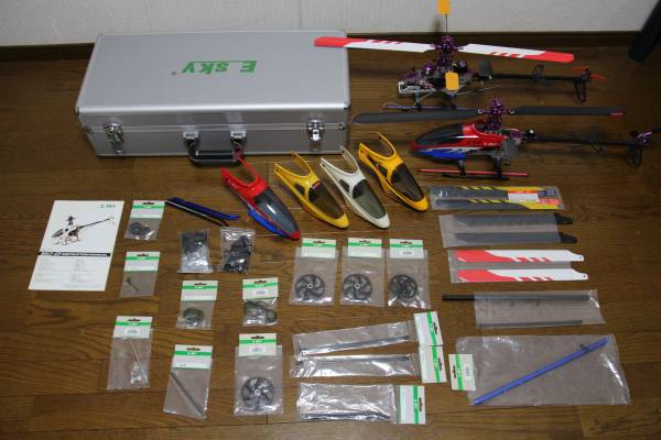 E-SKY Belt CP 未使用品2機セット＋アルミケース＋予備パーツ