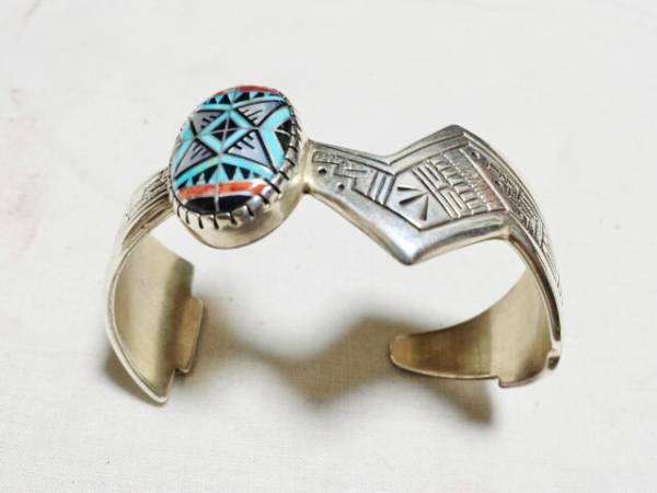 ネイティブ ロデリック テノリオ バングル hopi navajo 貴重 usa