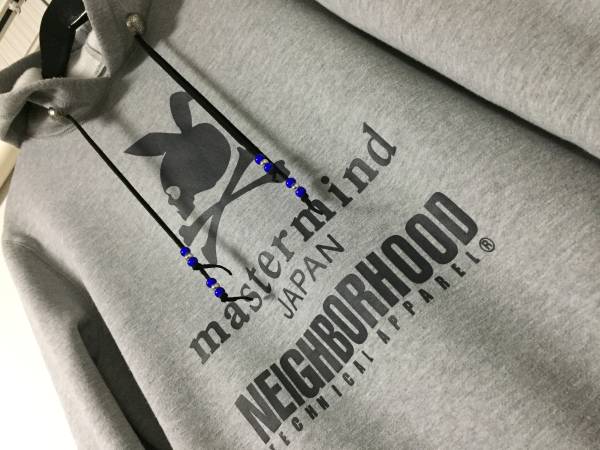 mastermind×NEIGHBORHOOD★装飾ロゴパーカー M
