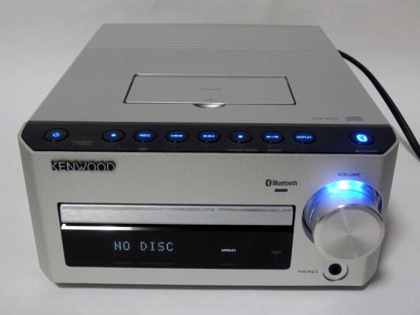 KENWOOD R-K531-S ミニコンポ シルバー ワイヤレス対応 KENWOOD R-K531