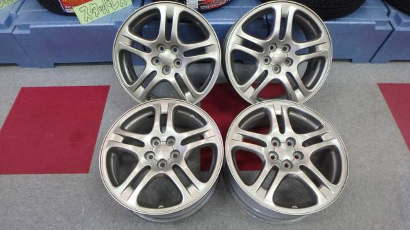 レガシィ純正　17-7J +55 5/100 4本セット　中古　バランスOK