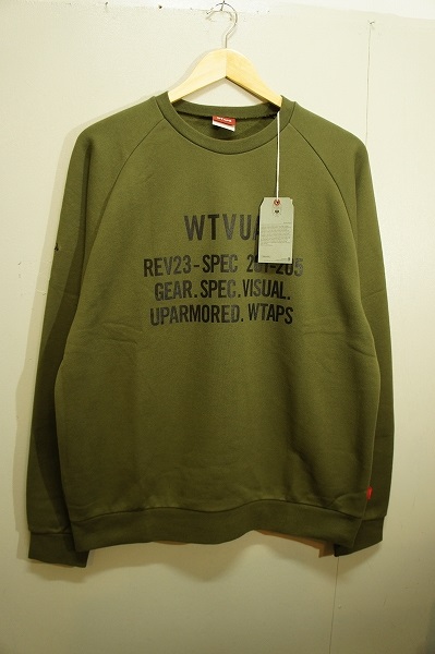 新品未使用16AW WTAPSダブルタップス WTVUA スウェット OD1210G
