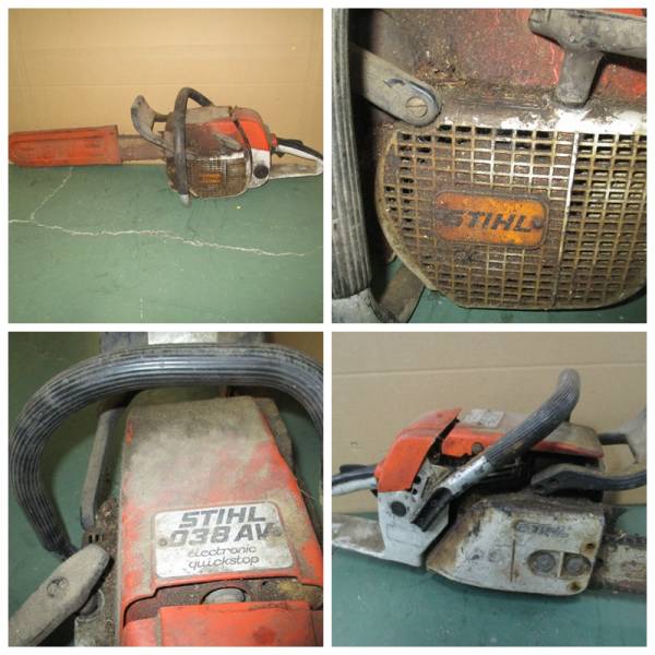 現状品チェーンソー STIHL 038AV