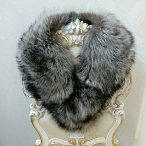 サガ フォックス ショールシルバーフォックス ストール成人式 2