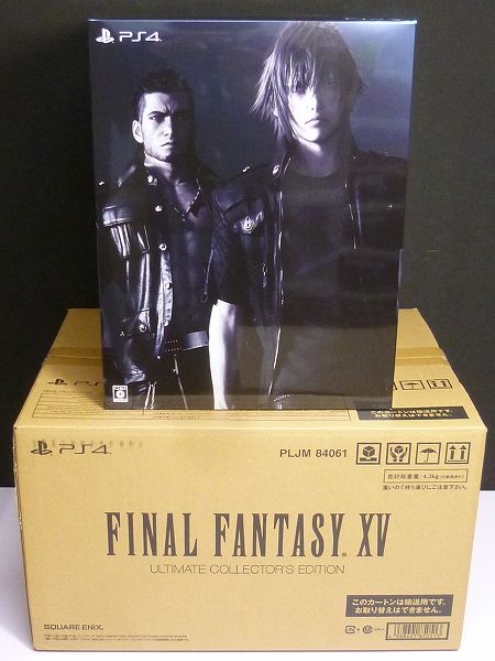 L127 限定 PS4 FF15 アルティメットコレクターズエディション △ 100 