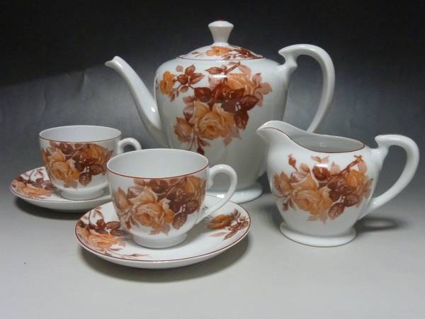 Noritake/ノリタケ/日本陶器会社　C/S＆ポット＆クリーマーset