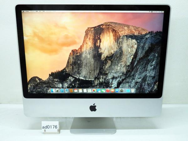 iMAC A1225 MB418J/A Core2Duo 2.66GHz 4GB 640GB SD 2009年 Apple