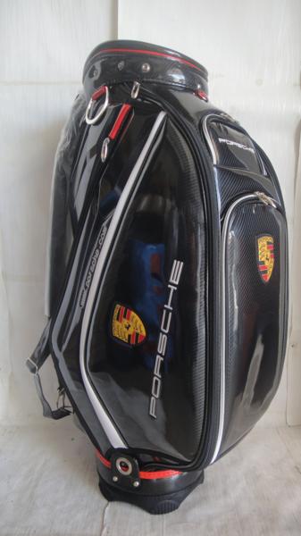 新品※Porsche/ポルシェ/キャディバッグ/9.5型/黒