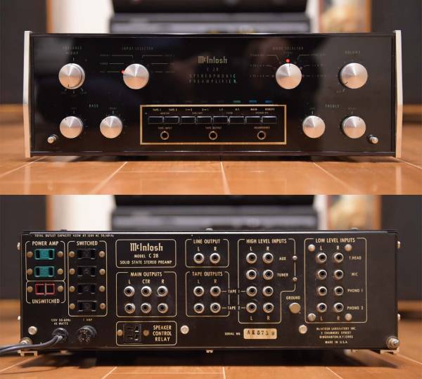 C28 マッキントッシュ McIntosh プリアンプ コントロールアンプ