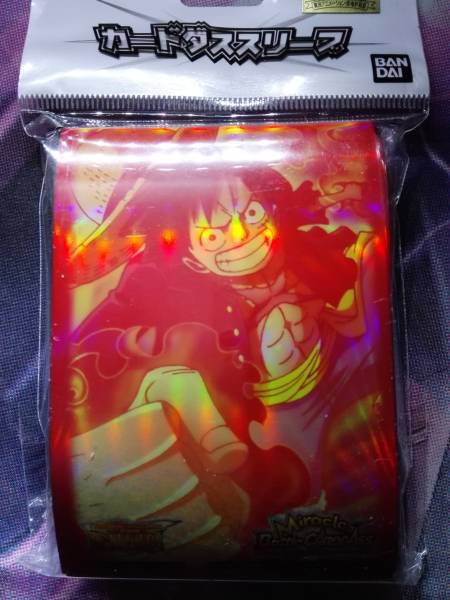 カードダススリーブ One Piece ルフィ ワンピース トレーディングカードゲーム 売買されたオークション情報 Yahooの商品情報をアーカイブ公開 オークファン Aucfan Com