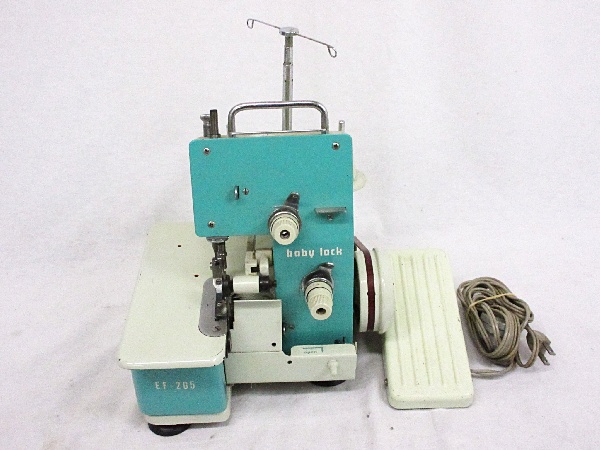 生活家電 344：Babylock EF-205S JUKI ロックミシン ジャンク