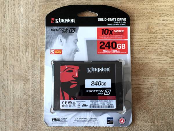 ＜送料無料・新品＞ Kingston 2.5インチ SATA3 SSD V300 240GB