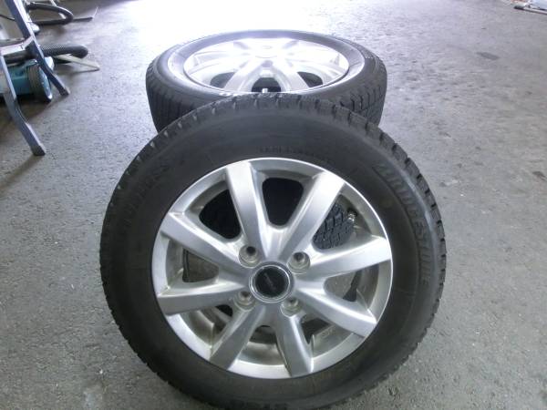 ☆155/65R13 タイヤホイール 13×4J 4穴 オフセット45 ムーヴ