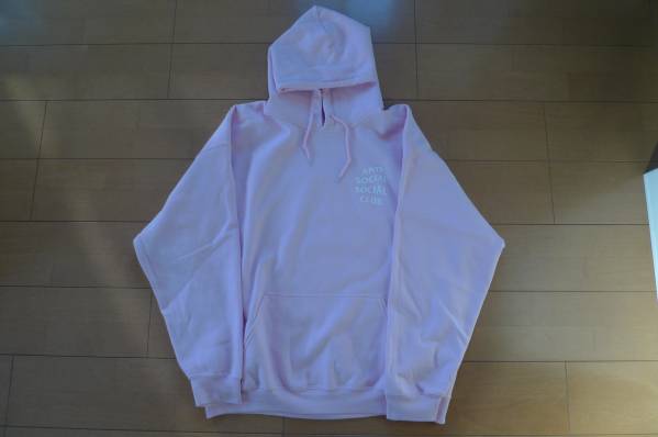 ANTI SOCIAL SOCIAL CLUB パーカー XL ピンク